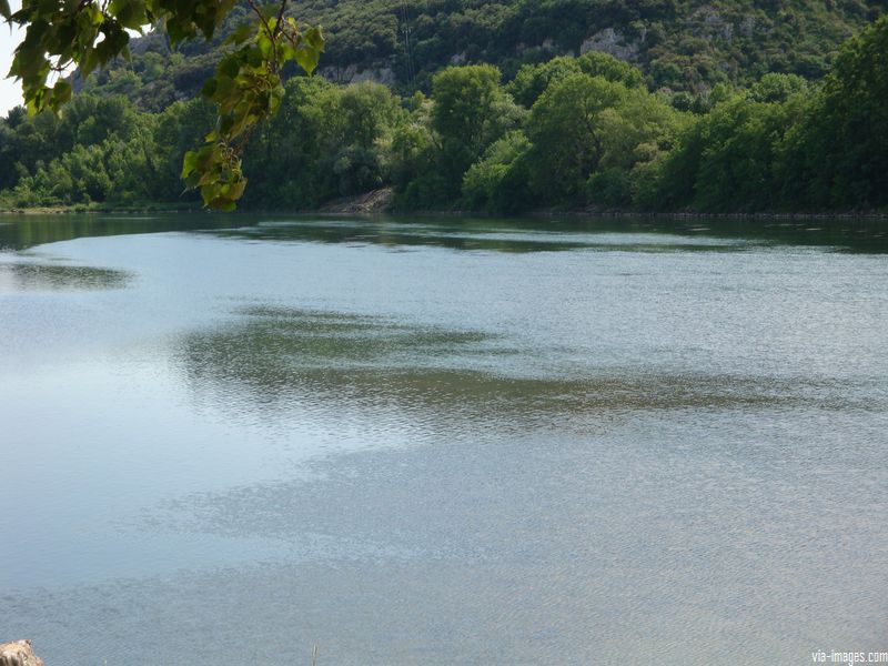 Le confluent du Rhne et de l'Isre