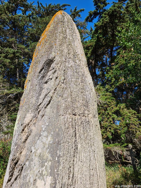 Le menhir de Goulvars