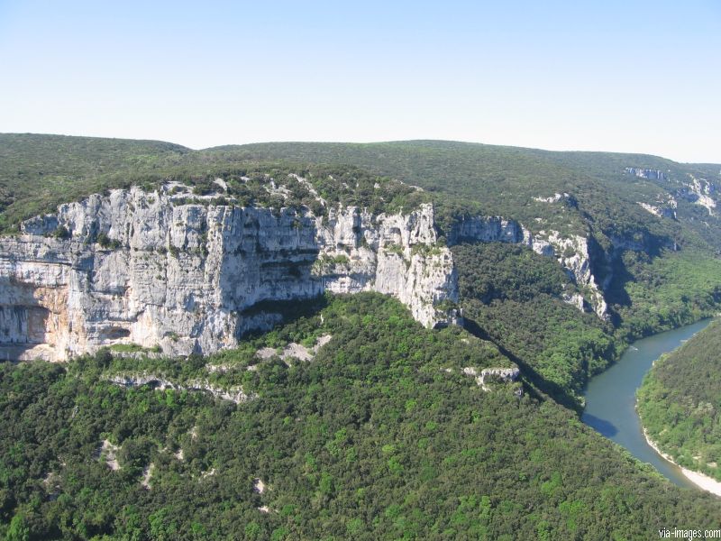 Les gorges de l'Ard�che