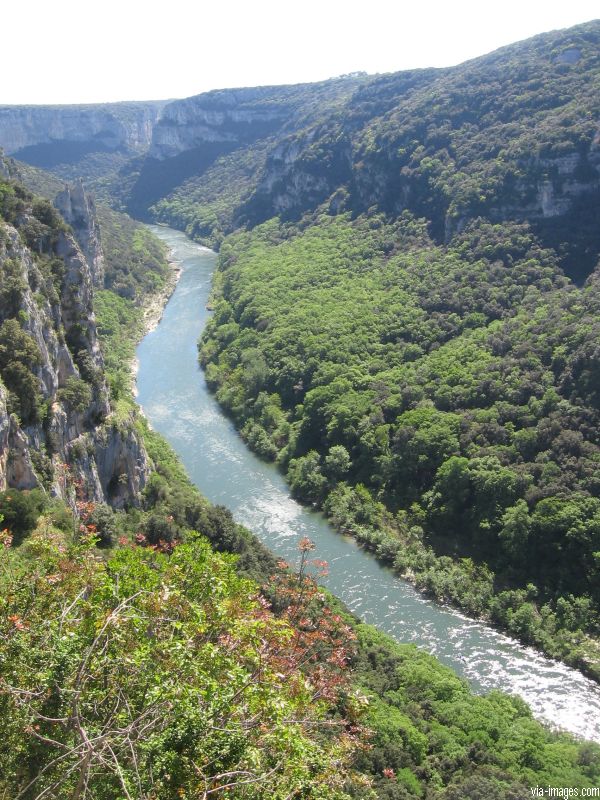 Les gorges de l'Ard�che