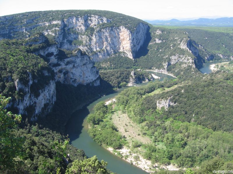 Les gorges de l'Ard�che
